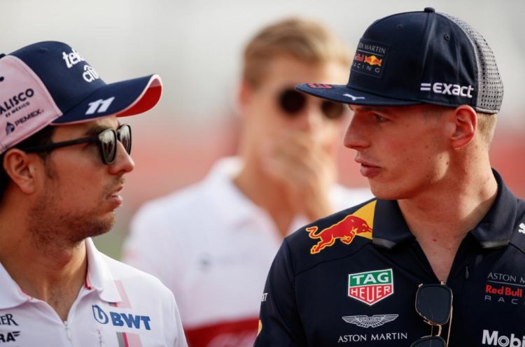 Sergio Perez, Max Verstappen