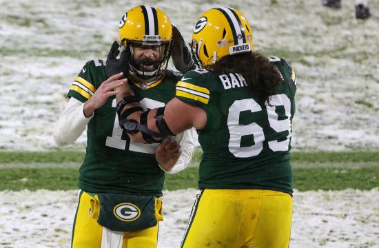 Aaron Rodgers, David Bakhtiari