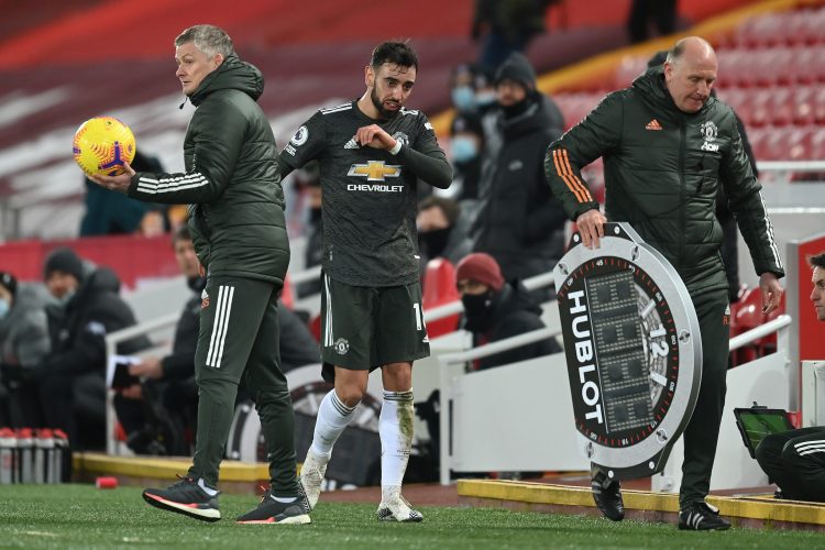 Solskjaer Bruno Fernandes