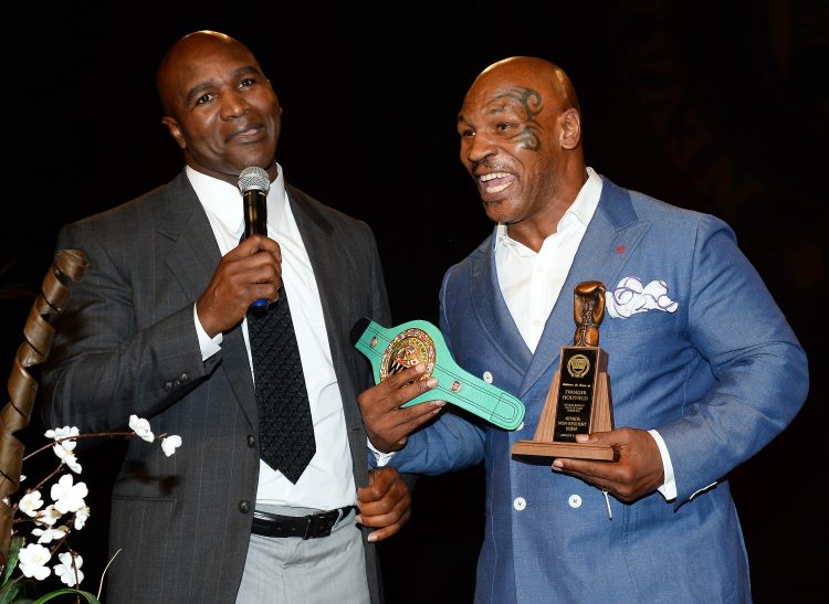 Evander Holyfield Mike Tyson