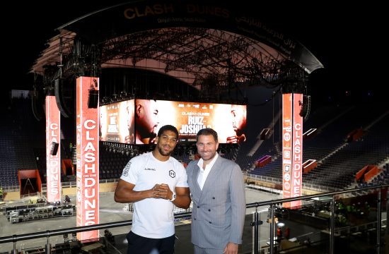 Anthony Joshua Eddie Hearn