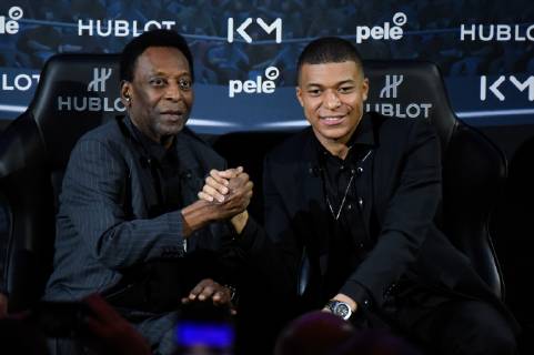 Pele Kylian Mbappe