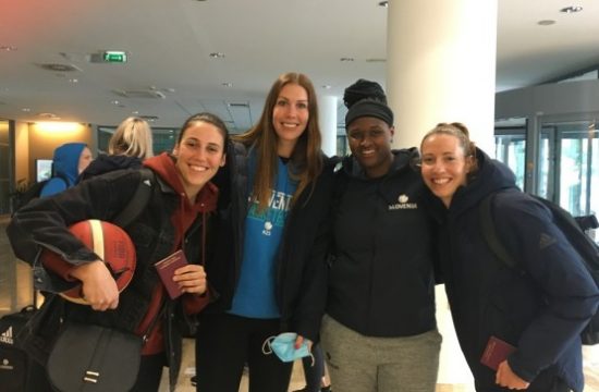 Shante Evans, slovenska ženska košarkarska reprezentanca