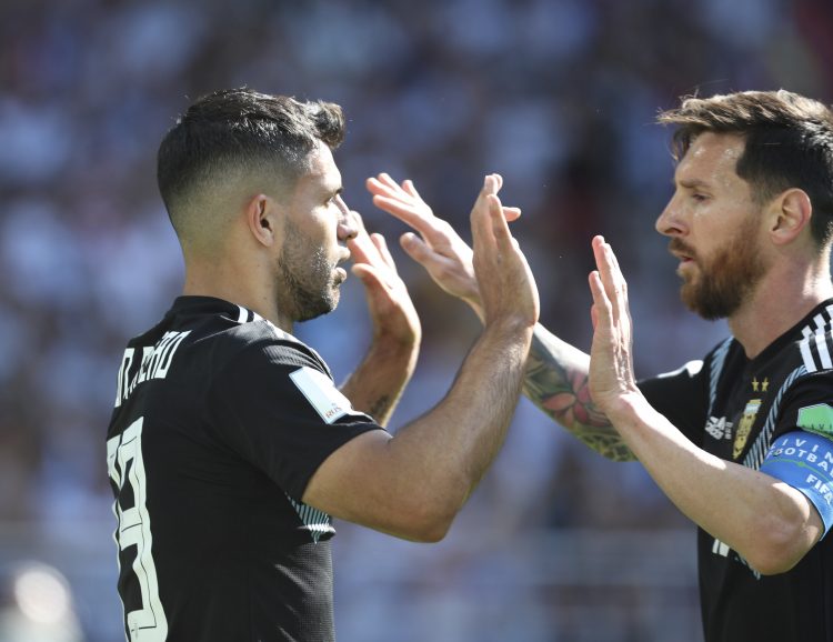 Aguero, Messi