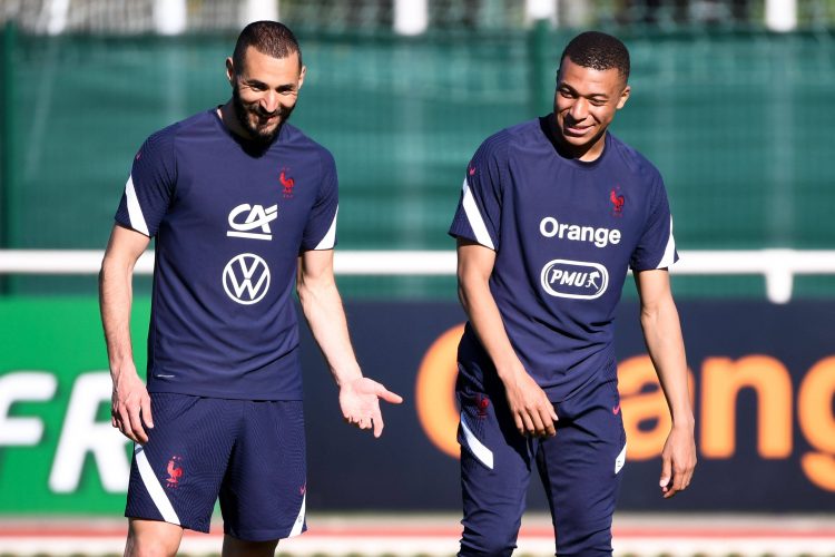 Kylian Mbappe Karim Benzema