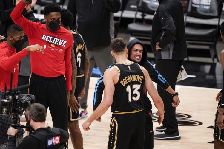Trae Young Bogdan Bogdanović