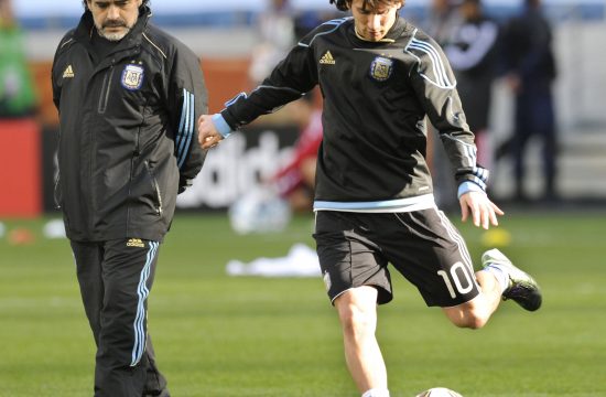 Diego Maradona, Lionel Messi