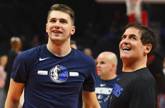 Luka Dončić in Mark Cuban