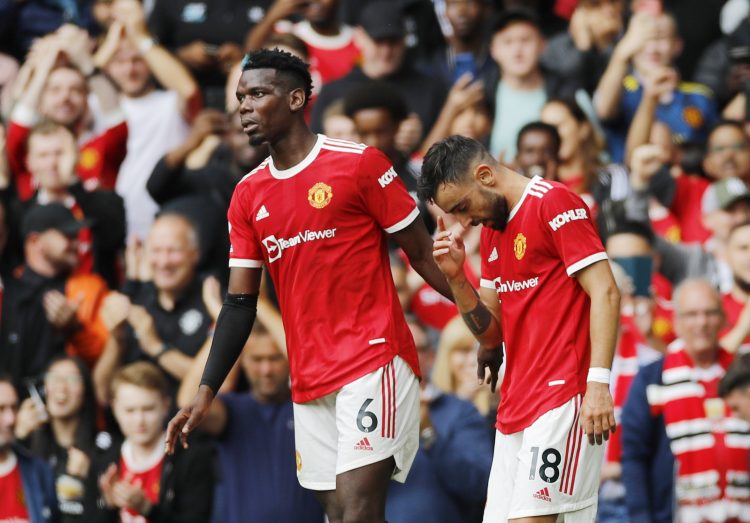 Fernandes in Pogba