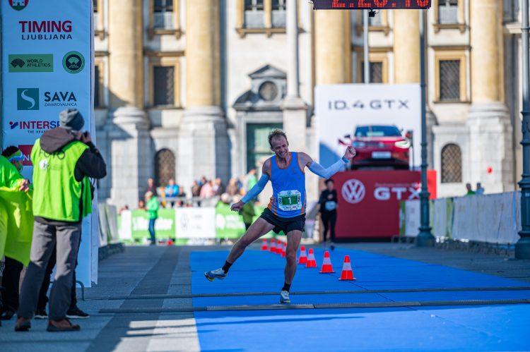 Državni prvak v maratonu 2021 Janez Mulej. FOTO: Uroš Skaza
