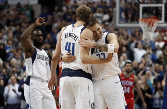 Dirk Nowitzki in Luka Dončić