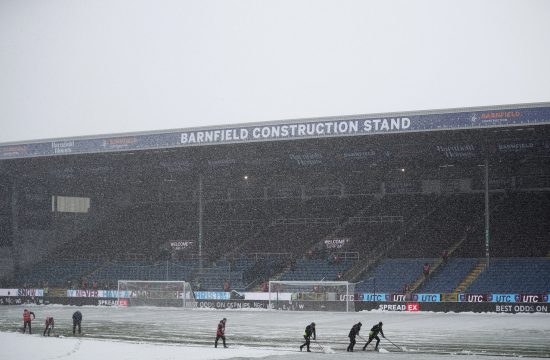 Burnley sneg
