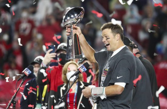 Tampa, Florida, USA: Tampa Bay Buccaneers quarterback Tom Brady (12)