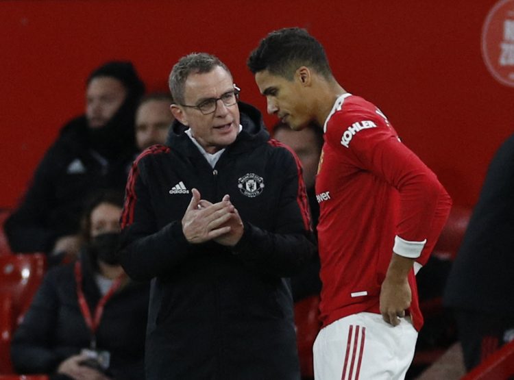Ralf Rangnick Cristiano Roaldo