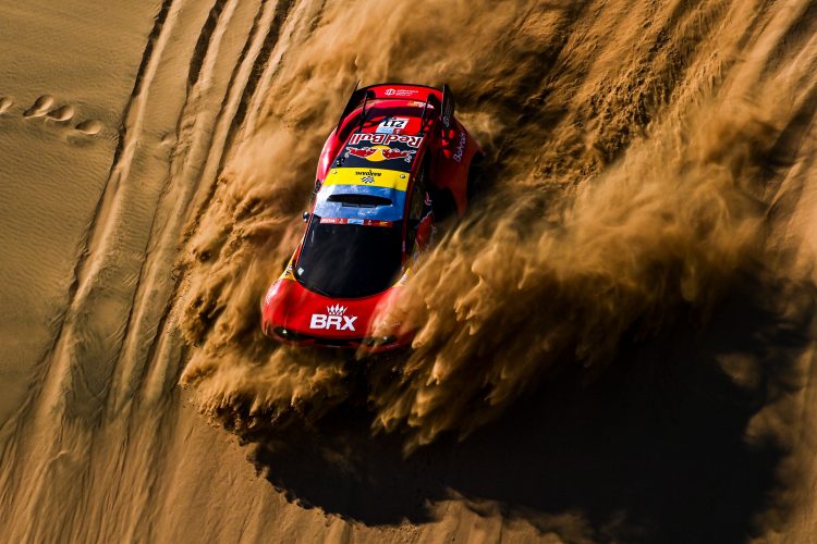 Sébastien Loeb and Fabian Lurquin