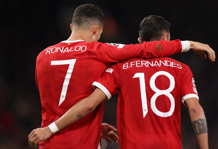Bruno Fernandes Cristiano Ronaldo