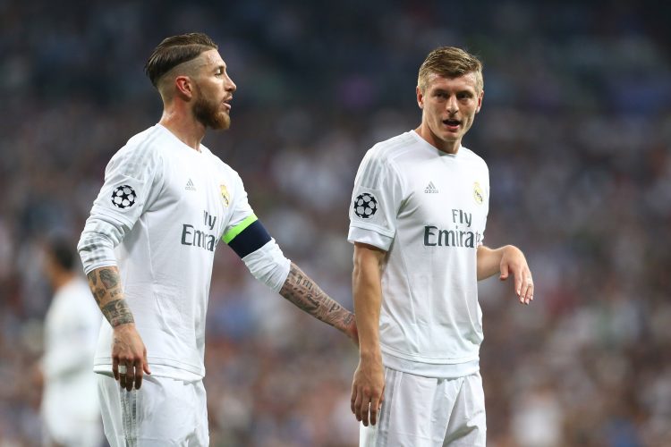 Sergio Ramos Toni Kroos