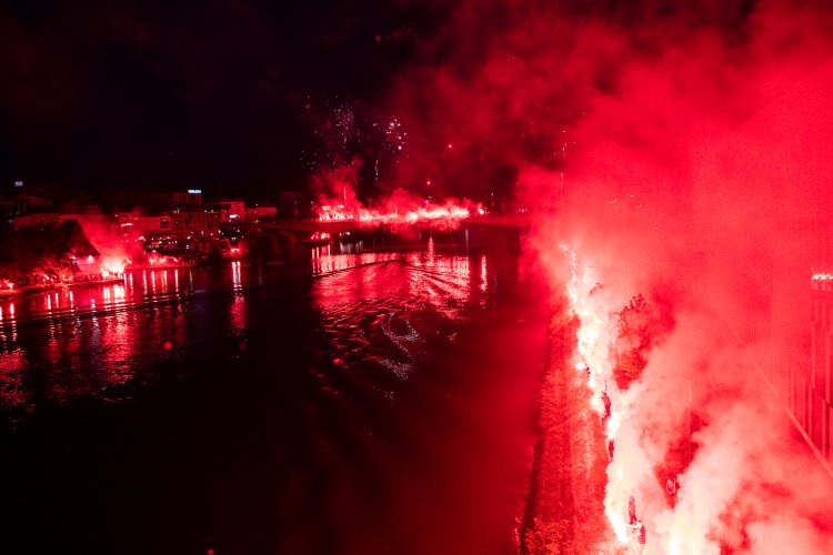 Razsvetljen Maribor v čast Marcosu Tavaresu