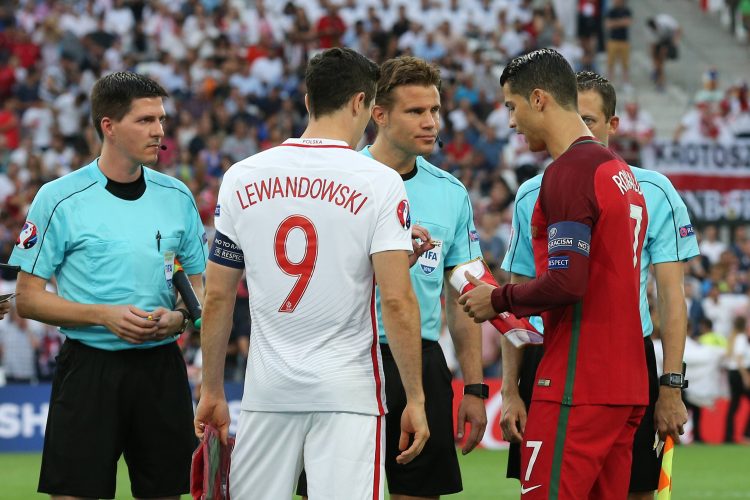 Robert Lewandowski Cristiano Ronaldo