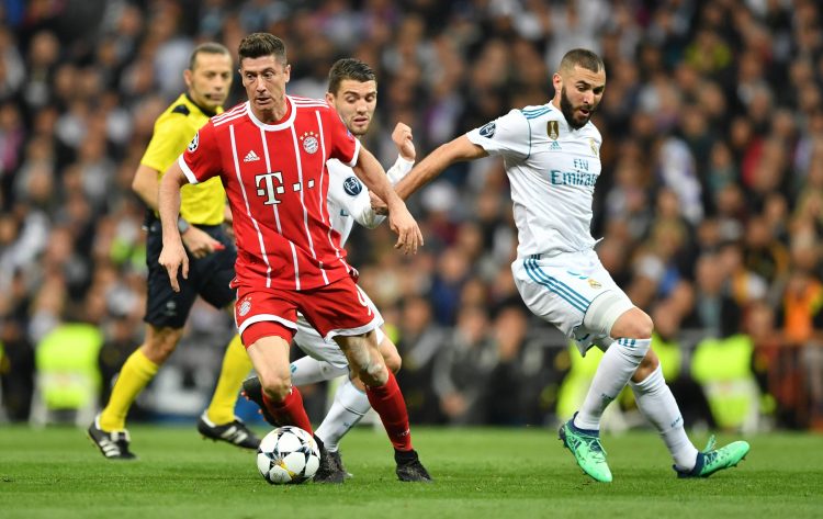 Robert Lewandowski Karim Benzema