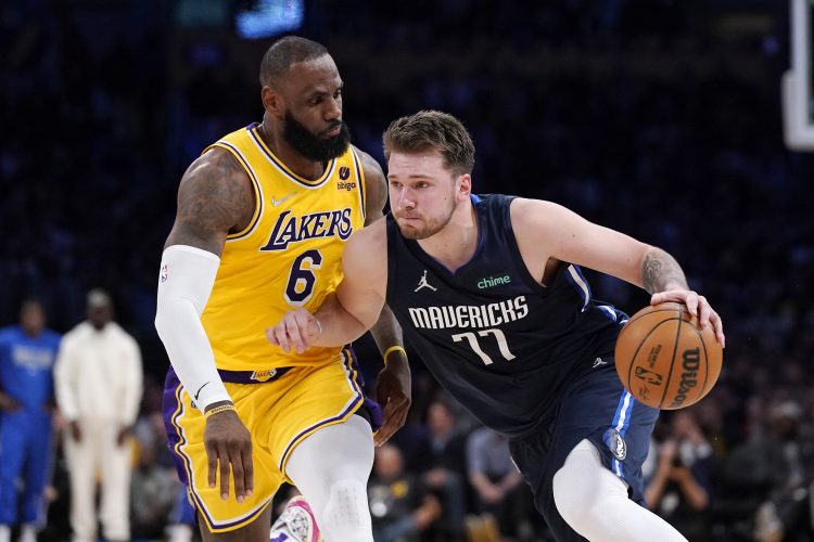 liga nba doncic lebron