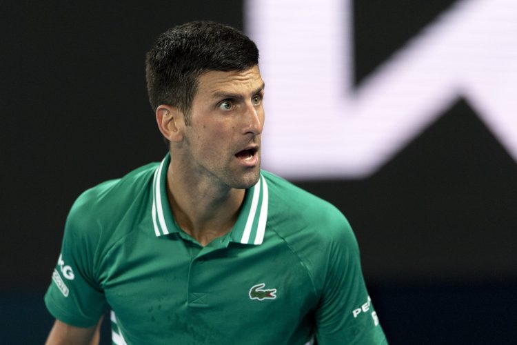 Novak Djokovic (SRB) reagiert veraergert,Aerger, enttaeuscht,Enttaeuschung,Emotion,Mimik, *** Novak Djokovic SRB reacts