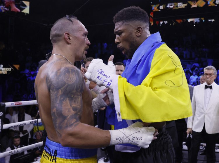 Oleksandr Usyk v Anthony Joshua