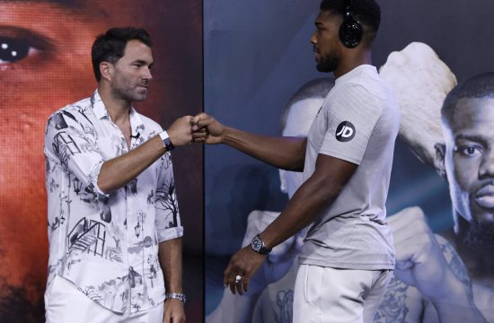Anthony Joshua Eddie Hearn