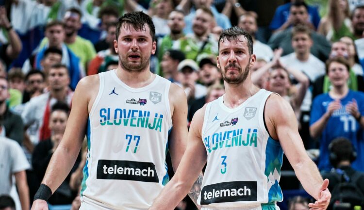 Luka Dončić in Goran Dragić