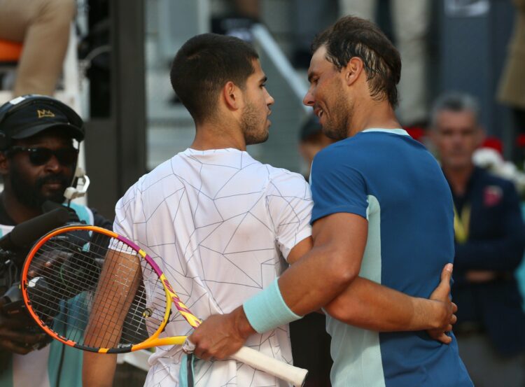 Rafael Nadal Carlos Alcaraz