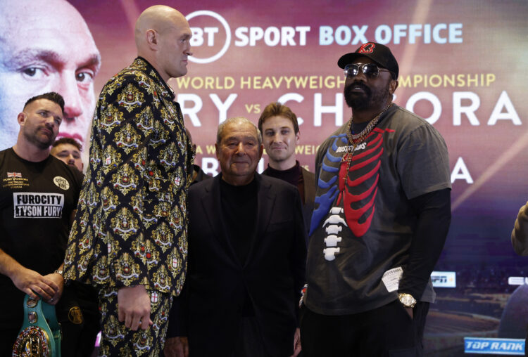 Tyson Fury v Derek Chisora