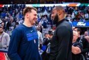 Luka Dončić in LeBron James