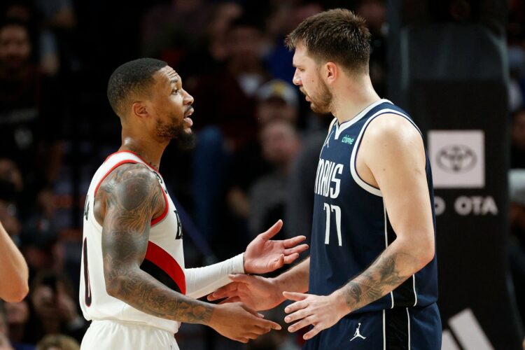 Lillard in Dončić