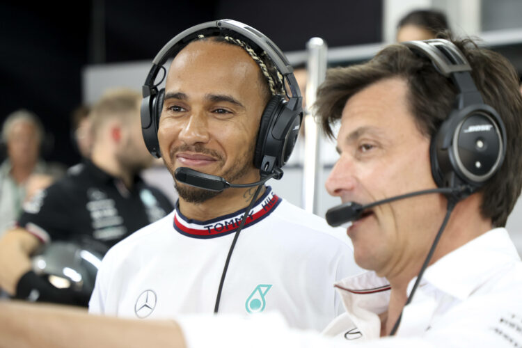 Lewis Hamilton Toto Wolff