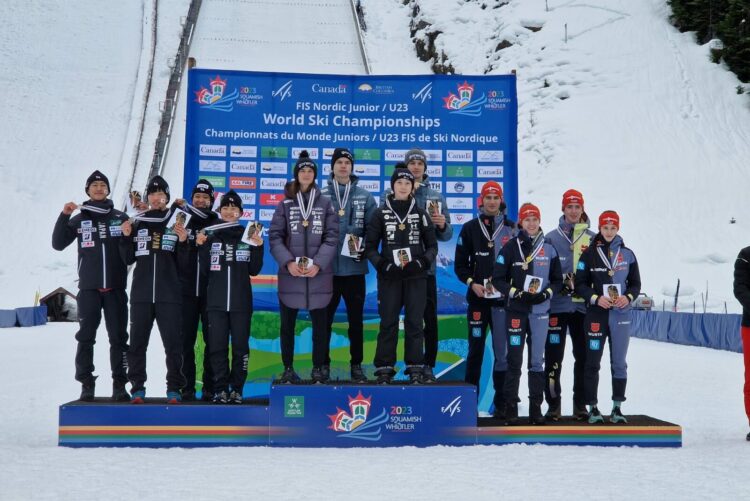 Skoki mladinci mešana ekipa