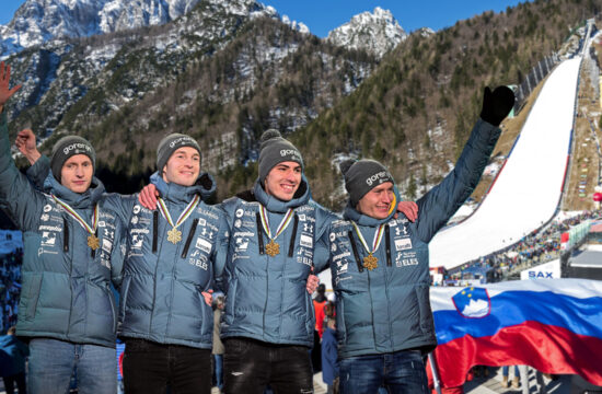 Lovro Kos Žiga Jelar Timi Zajc Anže Lanišek Planica