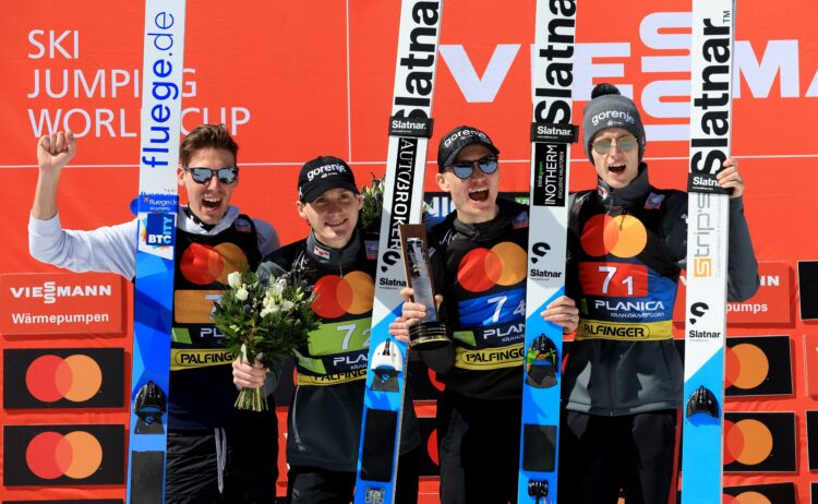 Lanisek Kos Zajc Domen Prevc Planica 2023