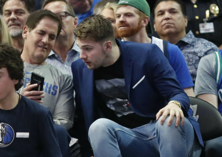 Mark Cuban in Luka Dončić