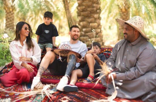Leo Messi and his family visit Riyadh