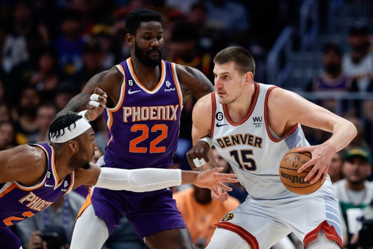 NBA: Playoffs-Phoenix Suns at Denver Nuggets