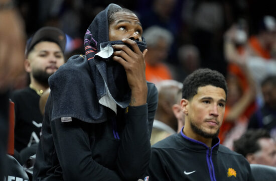 Kevin Durant in Devin Booker