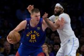 Denver los angeles lakers jokic davis