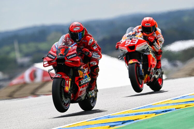 Francesco Bagnaia, Marc Marquez