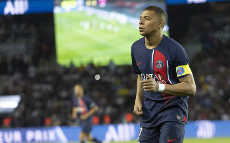 PSG Kylan Mbappe nogomet