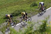 van Aert Pogačar Vingegaard