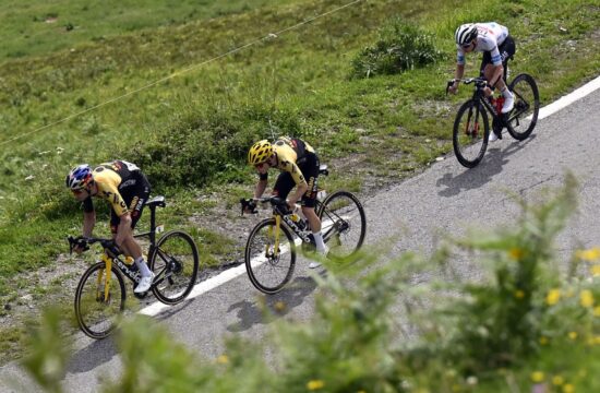 van Aert Pogačar Vingegaard