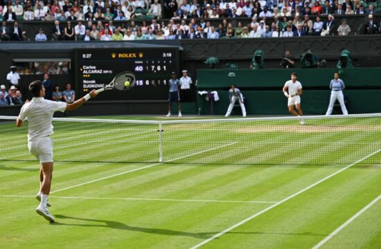 Đoković, Alcaraz, Wimbledon