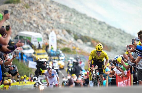 Roglič Pogačar Col de la Loze 2020