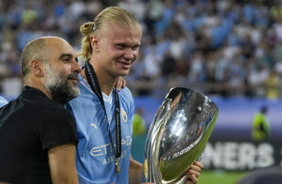 Pep Guardiola Erling Haaland