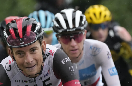 Davide Formolo in Tadej Pogačar